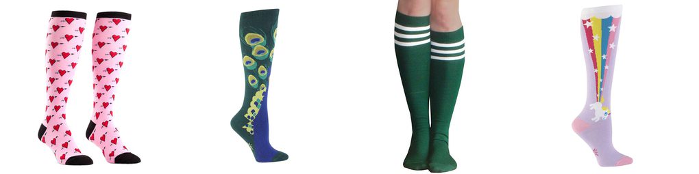 womens knee high tube socks